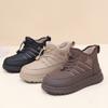 Zapatos de Algodón Nuevos de Invierno para Mujer Dropshipping Zapatos Transfronterizos Botas de Algodón Engrosadas Resistentes al Frío para Mujer Zapatos de Madre Slip-On