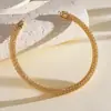 Gargantilla geométrica de corte cruzado estilo minimalista metálico europeo y americano, cadena para la clavícula de moda nicho, accesorio de cuello personalizado de alta gama