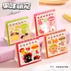 Mini Calendário de Mesa 2026 Desenho Animado Pequeno Calendário de Mesa Estudante Decoração de Mesa Contagem Regressiva para Provas Suporte para Recados Dropshipping