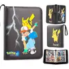 Álbum de Tarjetas para Bebé Amazon de 4 Compartimentos con Cremallera PU9 Álbum de Almacenamiento de Tarjetas Pokemon de Hojas Sueltas Dream Mini Card