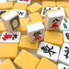 Fichas de Mahjong Frotadas a Mano para Uso Doméstico Tamaño Mediano Grande Melamina Jade de Cristal Mahjong Frotado a Mano Venta al por Mayor Otro
