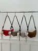 Bolso de Luna Coreano para Mujer 2025 Nuevo Versátil de Gama Alta de Nicho Bolso Croissant Bolso Dumpling Escarchado Bolso Cruzado
