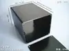 Caja cuadrada de aluminio carcasa de aluminio caja de fuente de alimentación instrumento 52