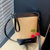 Transfronteiriço 2026 Verão Novo Modelo Exquisito Moda Versátil Para o Dia a Dia Nicho Design High-End Bolsa de Ombro Cruzada Estilo Balde