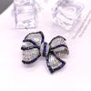 Broche Laço Totalmente Cravejado, Nicho, Elegante, Elegante, Corsage Elegante, Broche de Lapela Fashion, Atacado de Roupas para Homens e Mulheres