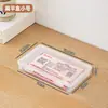 Venta Directa de Fábrica Caja de Almacenamiento Transparente para Boletos de Concierto a Prueba de Polvo Multifuncional Caja de Almacenamiento de Plástico para Escombros del Hogar