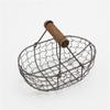 Cesta de Armazenamento Criativa Retro Velha de Ferro Forjado Cesta de Frutas de Cozinha Cesta de Pão Cesta de Armazenamento Caixa de Armazenamento de Mesa Arte