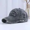 Gorra de Béisbol 100% Mezclilla Lavada Sombreros Snapback Verano Aut