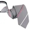Corbata de Hombre Atada a Mano de 6 cm Corbata con Cremallera sin Nudo de 8 cm Negocios Formal de Gama Alta Fácil de Tirar Shaoxing Shengzhou