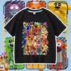 Nova Camiseta Divertida do Jogo Quirky Susie's Restaurant Roupas Infantis Manga Curta Unissex Top de Verão para Crianças
