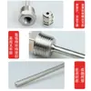 Sonda de temperatura de energía solar y aire 4 puntos 3 puntos 6 puntos tubo ciego 304 impermeable roscado acero inoxidable funda protectora para tanque de agua