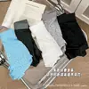 Roupa Íntima Masculina de Seda de Gelo Novo Estilo, Cor Sólida, Malha, Cintura Média, Tamanho Grande, Cueca Boxer Masculina Respirável, Confortável, Sem Costura, Sensação de Pele Nu