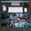 Alfombrilla de Ratón para el Mundial con Bordes Reforzados, Alfombrilla Amplia para Escritorio de Oficina, Antideslizante y Engrosada