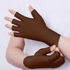 Luvas de Elastano Masculinas e Femininas Alta Elasticidade Finas Brancas Etiqueta Colheita de Chá Primavera e Verão Performance Dança Joias Garçom Proteção Solar Meio Dedo