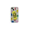Capa para celular Apple 15 face sorridente criativa para iPhone14promax capa macia transparente 13 resistente a quedas absorvente de choque Capa 12