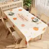 Mantel a Prueba de Aceite Impermeable Sin Lavado PVC Mantel de Mesa Lujo Ligero Gama Alta Mantel para Mesa de Comedor Anti-Quemaduras Mesa de Café Mantel Rectangular