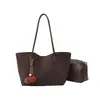 Nova Bolsa Tote Suede Retrô 2026 para Mulheres, Grande Capacidade, Para o Trabalho, Bolsa de Ombro Único, Simples, Sensação de Luxo, Bolsa Grande Transversal