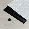 Partículas Hemisféricas de Silicona Anticolisión Altamente Transparentes, Partículas Antideslizantes Autoadhesivas para Electrodomésticos y Sillas, Partículas Anticolisión de Silicona Invisibles Absorbentes de Impacto