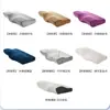 Funda de almohada Funda para almohada de espuma viscoelástica Almohada cervical de rebote lento con forma de mariposa Funda de terciopelo Blanca Funda exterior de tejido de aire Amigable con la piel