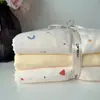 Juego de Cuatro Piezas de Gasa Grado A Materno e Infantil, Sábana Bajera y Funda Nórdica de Gasa de Doble Capa de Algodón Puro, Juego de Tres/Cuatro Piezas para Cama Individual/Doble