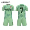 Fábrica de Origem Conjuntos Personalizados de Uniformes de Futebol para Adultos, Secagem Rápida e Respiráveis Uniformes de Competição Treinamento Equipe, Camisas de Futebol Personalizadas