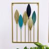 Etiquetagem Transfronteiriça Moderno Luxo Leve Ferro Parede Casa Decoração de Parede Pingente Sala de Estar Parede de Fundo de TV Entrada Instalação Tridimensional
