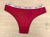 Ropa Interior para Niñas de Comercio Exterior Más Vendida, Calzones de Algodón Puro, Bikini para Mujer, Calzones Transpirables de Color Sólido de Cintura Media