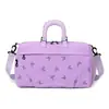 Bolsa de viagem de grande capacidade para mulheres, moderna e leve, para carregar na mão e na transversal, bolsa para esportes e fitness, organizador de bagagem para viagens curtas
