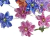 4 flores begônias artificiais para decoração de casamento, decoração de casa, adereços de fotografia e flores decorativas