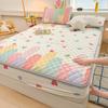 Sábanas Ajustables Acolchadas de Comercio Exterior Transfronterizo, Fundas de Colchón Engrosadas, Fundas para Cama Individual, Fundas Protectoras, Fundas de Cama Estampadas Todo Incluido al por Mayor