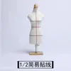 Soporte de Exhibición para Ropa de Mascotas Soporte Mini para Figuras de Enseñanza Corte 3D Vestido de Novia Femenino Muñeca Ropa Diseño Modelo Pequeño