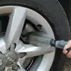 Escova para Pneu de Carro, Escova para Cubo da Roda, Escova para Aro, Poderosa Escova Especial com Cerdas Macias, Artefato de Limpeza e Descontaminação, Conjunto de Ferramentas para Lavagem de Carro