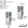 Tubo Cuadrado de Acero Inoxidable 25X25 Conector 30X30 Pieza de Fijación de Diámetro Variable 20 Empalme de Tubo Galvanizado Junta de Tubo Redondo 25
