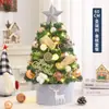 Decoración Navideña de Amazon 45cm60cm Árbol de Navidad Árbol de PVC Adornos de Escritorio Mini Árbol de Navidad Paquete