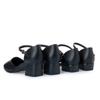 Mocasines de fábrica al por mayor de suela suave para mujer, sandalias de estilo británico, zapatos de mamá, zapatos de una sola capa para primavera y otoño, tacón bajo para mediana edad 2024