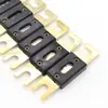 Núcleo de seguro chapado en oro especial para audio de coche/contenedor interior para seguro de coche/fusible 60A/80A/300A