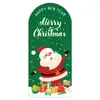 50 pegatinas/paquete en stock Pegatinas de Navidad Feliz Navidad Pegatinas para sellar cajas de regalo Pegatinas de decoración de embalaje