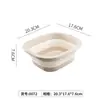 Nova cesta de escorrer frutas e vegetais dupla camada multifuncional para uso na cozinha, espessada para uso doméstico, adequada para escorrer vegetais e frutas na sala de estar