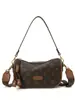 Bolsas de Alto Valor Transfronterizas para Mujer 2025 Nuevo Estilo Retro Bolso de Hombro Bolso Dumpling Versátil Moda Bolso de Hombro Cruzado