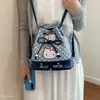 Bolso cruzado tipo cubo, bolso de hombro para estudiantes, bolso con temática de gato para mujer, nuevo bolso de 2026 para el trabajo, bolso de hombro de gran capacidad con lunares
