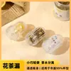 En stock tamaño grande pequeño bola de té bola de filtro elemento de filtro de plástico para el hogar bola de té perfumada separación de té y agua aislamiento burbuja de té fuga de té perfumado