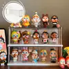 Suporte de exibição para caixas surpresa para figuras Pop Mart, adequado para caixas de exibição Starman, armário de exibição acrílico à prova de poeira