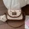 Bolsos Coreanos de Nicho Más Vendidos para Mujer, Nuevos Bolsos de Hombro Cruzados de Moda y Versátiles para Niñas, Bolsos Cuadrados Pequeños de Alta Gama para Debajo del Brazo