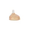 Fabricante de origem calibre largo silicone nano prata bico de pato Universal bico de pato para mamadeira de boca larga sucção de uma boca bico de pato com canudo anti-respingo