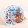 Sticker de Nevera Acrílico Plano Ciudad Nacional de Turismo Beijing Shanghai Hito Wenchuang Sticker Magnético Atracciones