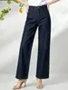 Venda Direta da Fábrica Novos Jeans Coloridos com Fecho Bordado Lateral Feminino Calças Cropped Casuais Emagrecedoras Perna Reta de Liocel