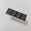 Tubo Digital de Reloj de 4 Dígitos de 0.28 Pulgadas, Doble Fila de 12 Pines Positivo Común Pantalla Digital de Luz Azul, Digital enchufable de Pin Extendido