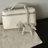 H casa costurado à mão alta qualidade pele de ovelha Anjo Pégaso bolsa pingente fofo feminino bolsa de mão ornamentos chaveiro de carro