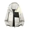 Marca de moda Otoño e Invierno Juventud Ligera Exterior Algodón Plumón Algodón Chaqueta Hombres Invierno Engrosada Cálida Protección contra el Frío Ropa de Algodón Exterior Hombres