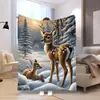Manta de flanela mais vendida na Amazon, transfronteiriça, com estampas de alces de Natal, abóboras e bonecos de neve, para o Natal e o Halloween
